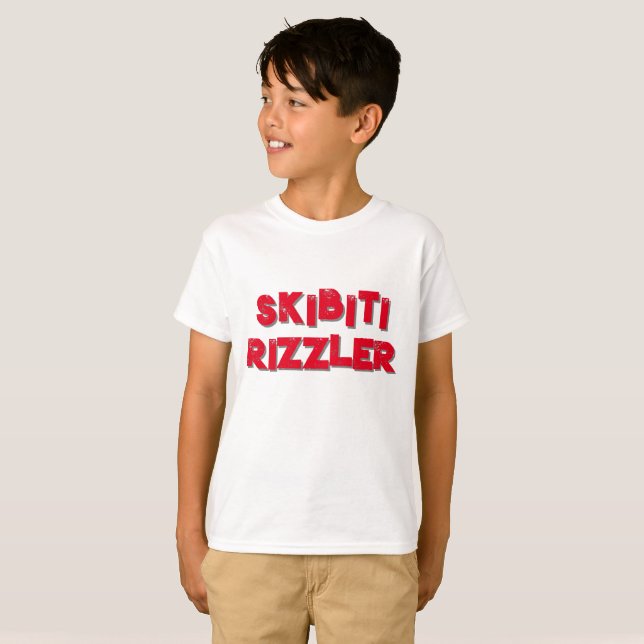 Certified Skibiti Rizzer T-shirt (Front Full)