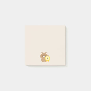 Certified Softie Beaver Post-it Notes