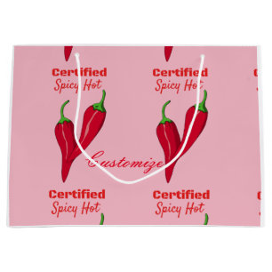 Certified Spicy Hot Thunder_Cove Large Gift Bag