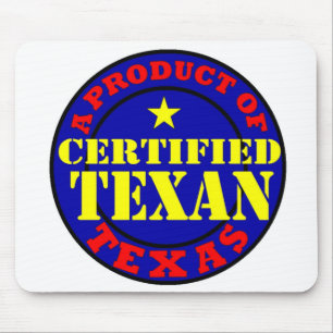 CERTIFIED TEXAN MOUSE PAD