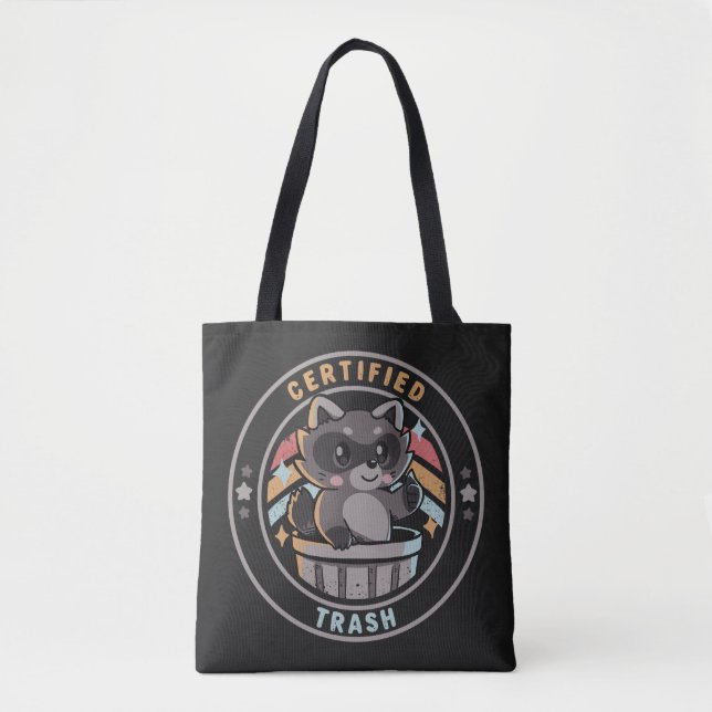 Certified Trash Tote Bag (Front)