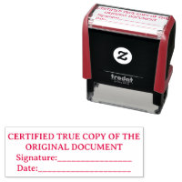 Certified True Copy Signature & Date