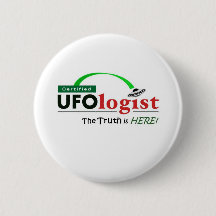 Certified UFOLogist Button