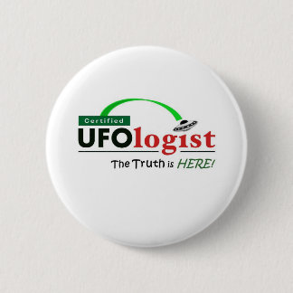 Certified UFOLogist Button