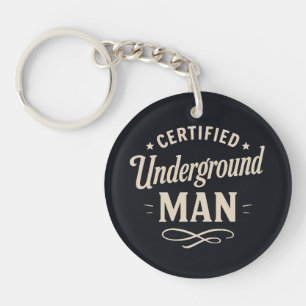 Certified Underground Man Fyodor Dostoevsky Mug Key Ring