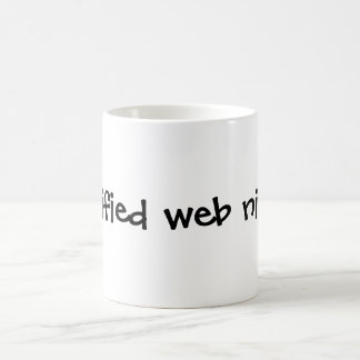 certified web ninja coffee mug