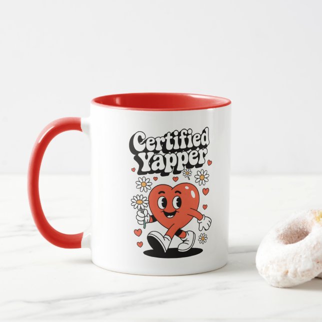 Certified Yapper Mug (With Donut)