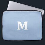 Cerulean blue Solid Colour Laptop Sleeve<br><div class="desc">Cerulean blue Solid Colour modern colour.</div>