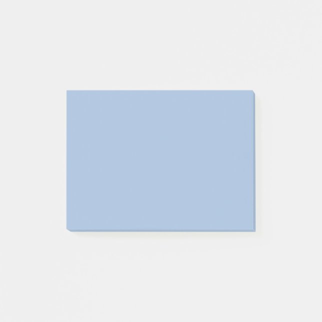 Cerulean blue Solid Colour Post-it Notes (Front)