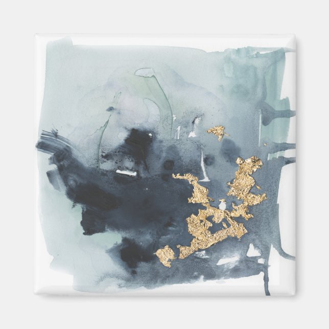 Cerulean & Gold Magnet (Front)