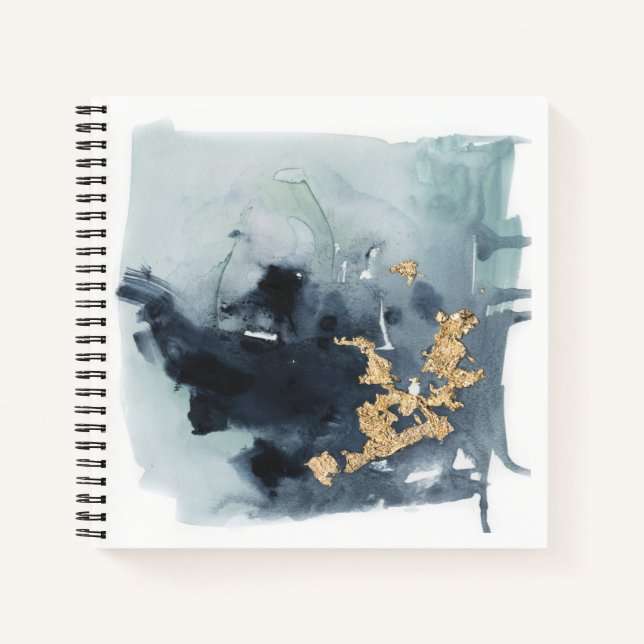 Cerulean & Gold Notebook (Front)