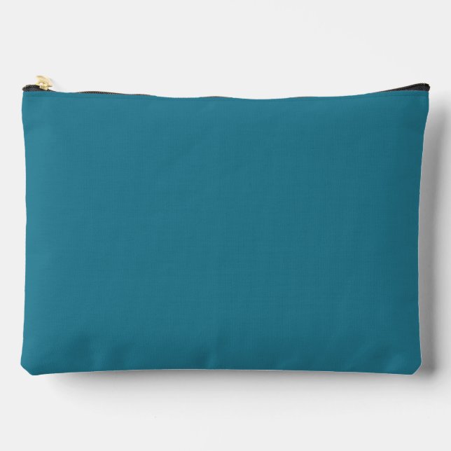 Cerulean (Green) Solid Colour Accessory Pouch (Front)