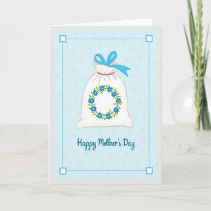 Cerulean Ribbon Card