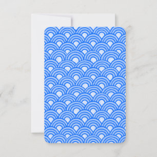 Cerulean Scales Greeting Card