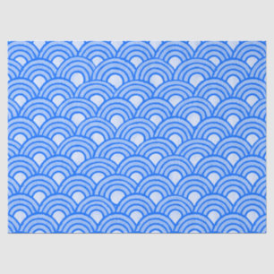 Cerulean Scales Tissue Paper