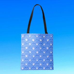 Cerulean Scales Tote Bag
