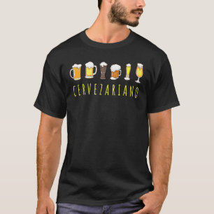 Cervezariano Mexican Beer Cerveza T-Shirt