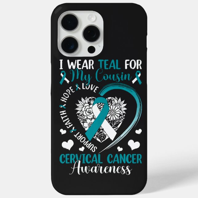  Cervical Cancer Awareness Case-Mate iPhone Case (Back)