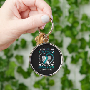  Cervical Cancer Awareness Key Ring