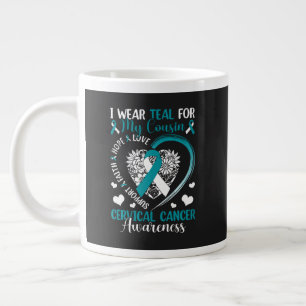 Cervical Cancer Awareness Large Coffee Mug