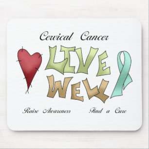 Cervical Cancer Awareness Mouse Pad