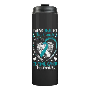 Cervical Cancer Awareness Thermal Tumbler
