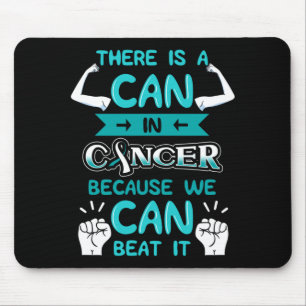 Cervical Cancer Closed Fist Squamous Cell Teal And Mouse Pad