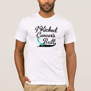 Cervical Cancer I Kicked Butt T-Shirt