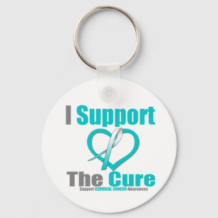 Cervical Cancer I Support The Cure Key Ring