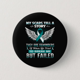 Cervical Cancer Women 6 Cm Round Badge