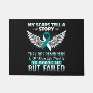 Cervical Cancer Women Doormat