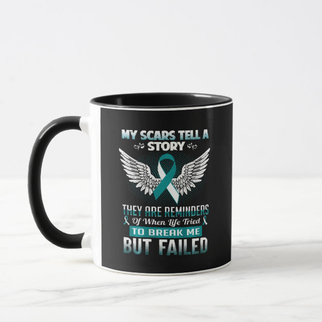 Cervical Cancer Women Mug (Left)