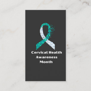 cervical health awareness month T-Shirt Enclosure Card