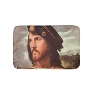 Cesare Borgia  Duke of Valencia Bath Mat