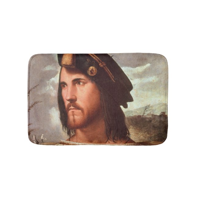 Cesare Borgia  Duke of Valencia Bath Mat (Front)