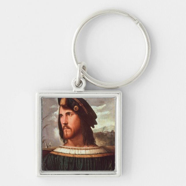Cesare Borgia  Duke of Valencia Key Ring (Front)