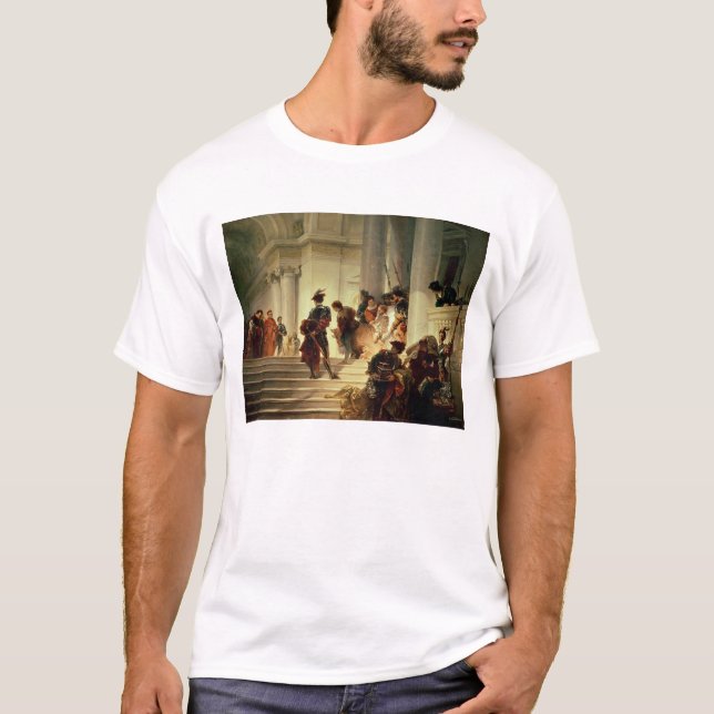 Cesare Borgia leaving the Vatican T-Shirt (Front)