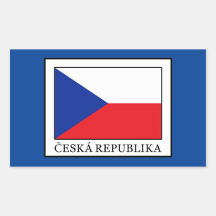 Ceska Republika Rectangular Sticker