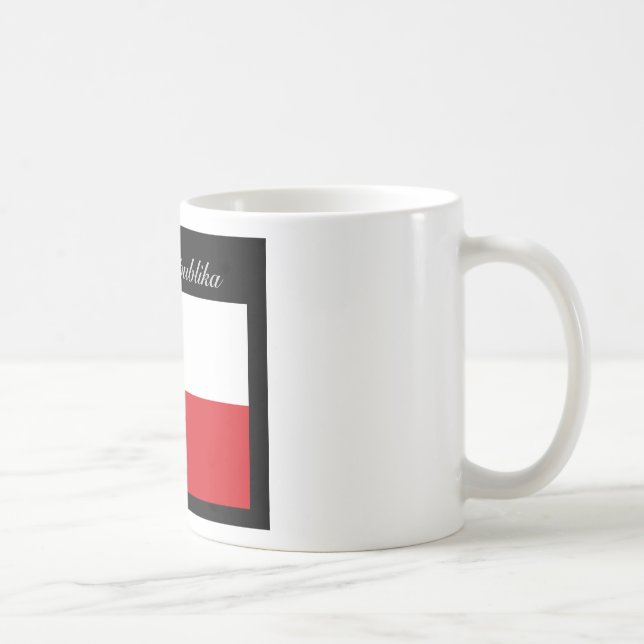 Česká republika vlajka coffee mug (Right)