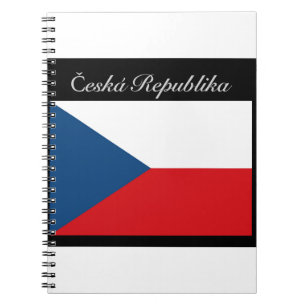Česká republika vlajka notebook
