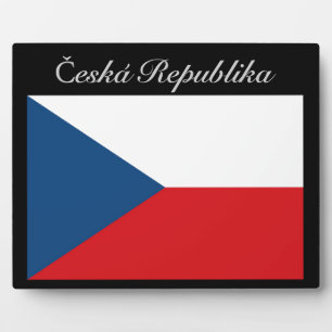 Česká republika vlajka plaque