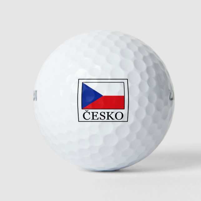 Česko Golf Balls (Front)