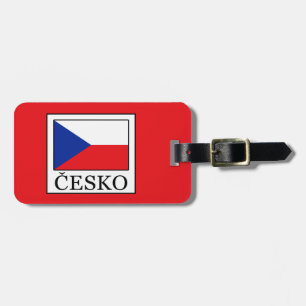 Česko Luggage Tag