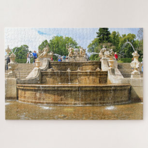Cesky Krumlov fountain Jigsaw Puzzle