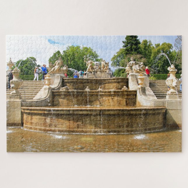 Cesky Krumlov fountain Jigsaw Puzzle (Horizontal)
