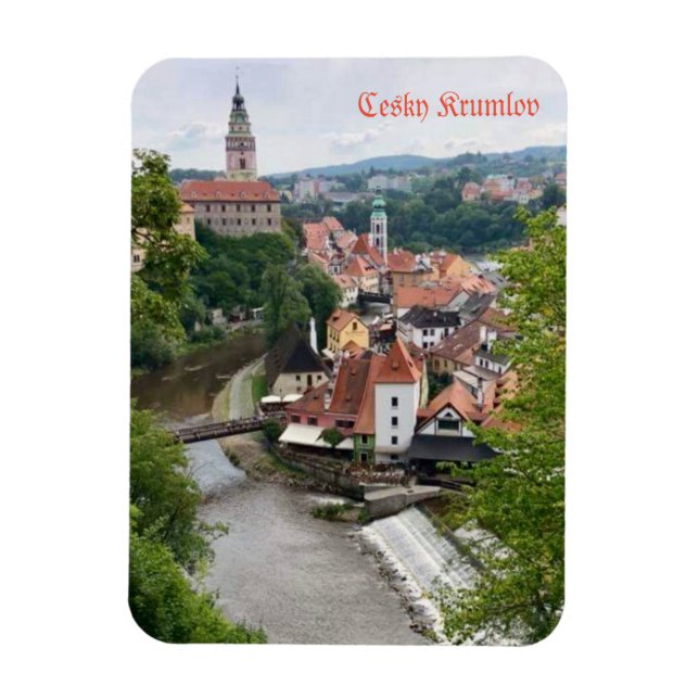 Cesky Krumlov Magnet (Vertical)
