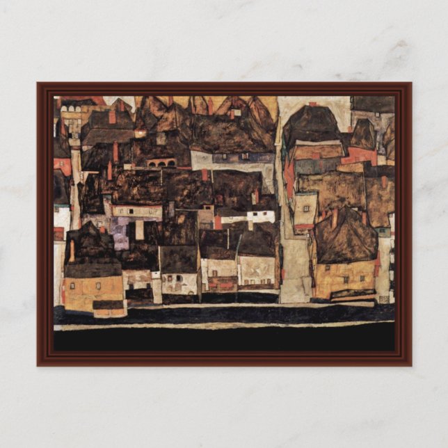 Cesky Krumlov On The Vltava Or Small Iv Postcard (Front)