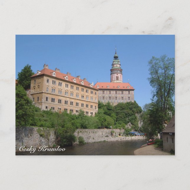 Cesky Krumlov Postcard (Front)