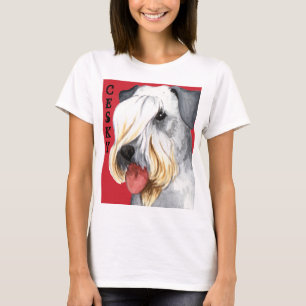 Cesky Terrier Colour Block T-Shirt