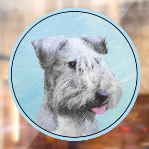 Cesky Terrier Painting - Cute Original Dog Art